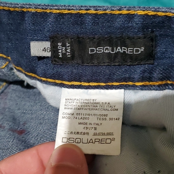 DSQUARED2 True Artist Club Jeans - Picture 3 of 5